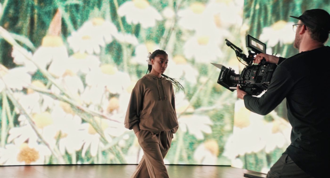 Behind the scenes on production