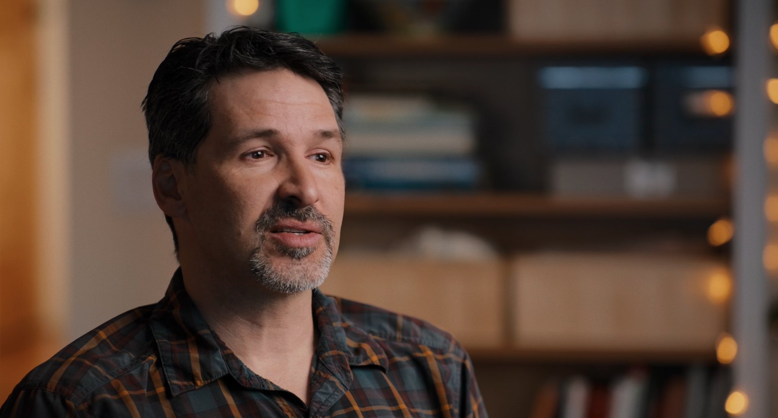 Documentary interview frame — Wild Ice